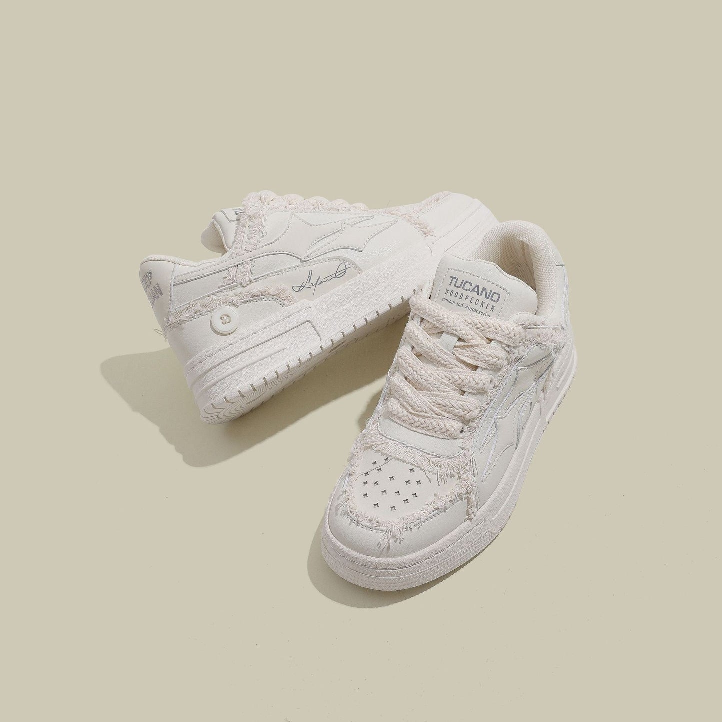 AVASI - Ripped Canvas Sneaker