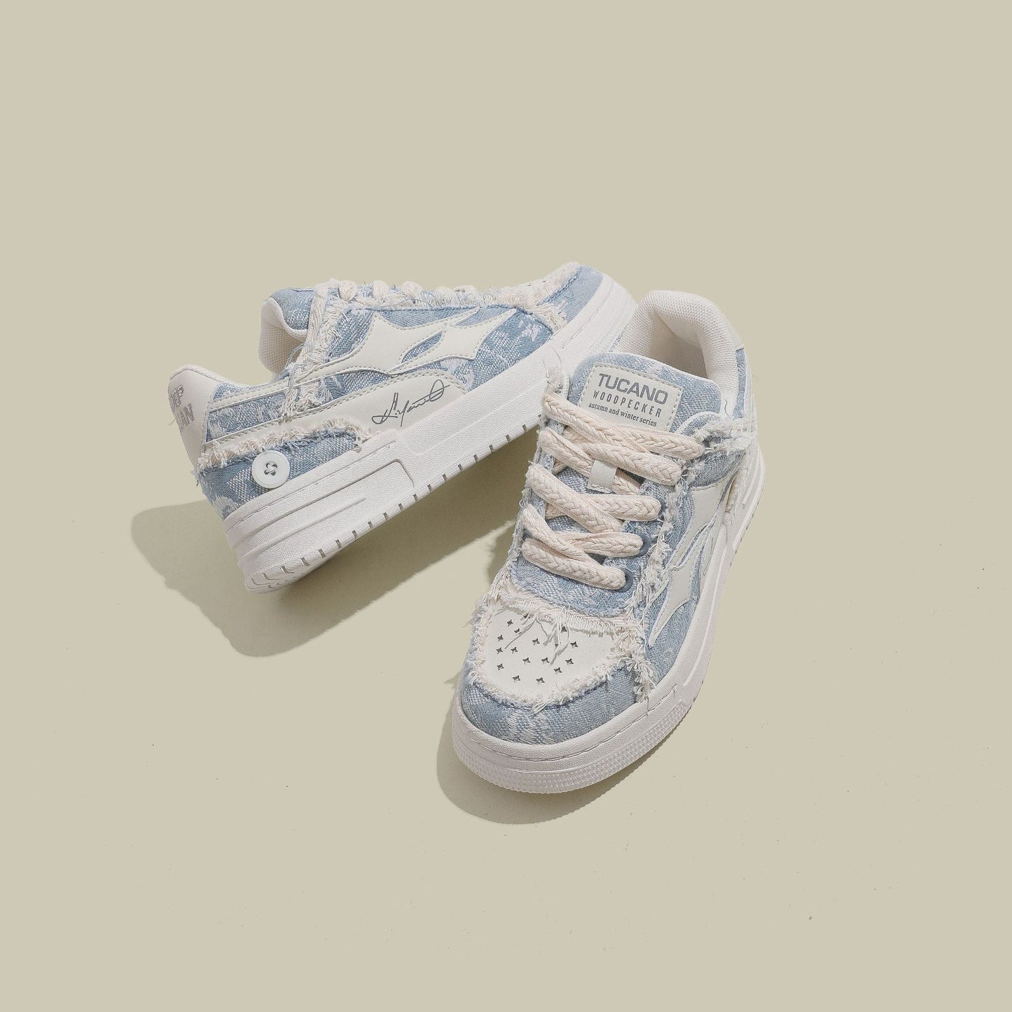 AVASI - Ripped Canvas Sneaker