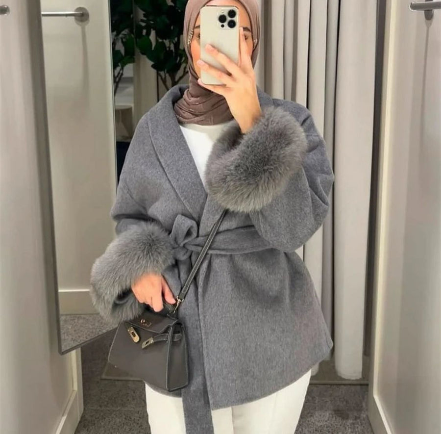 AVASI - Faux Fur Jacket