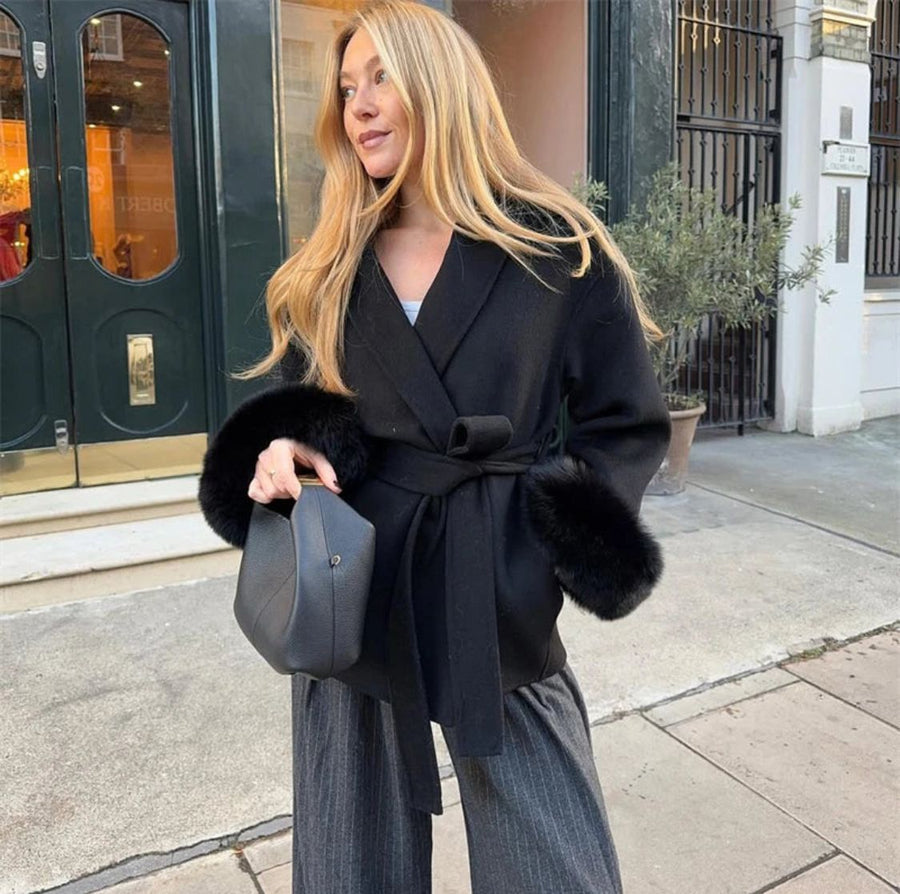 AVASI - Faux Fur Jacket