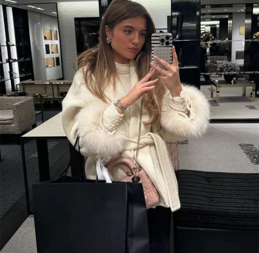 AVASI - Faux Fur Jacket