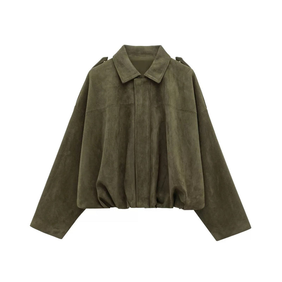 AVASI - Olive Box Jacket